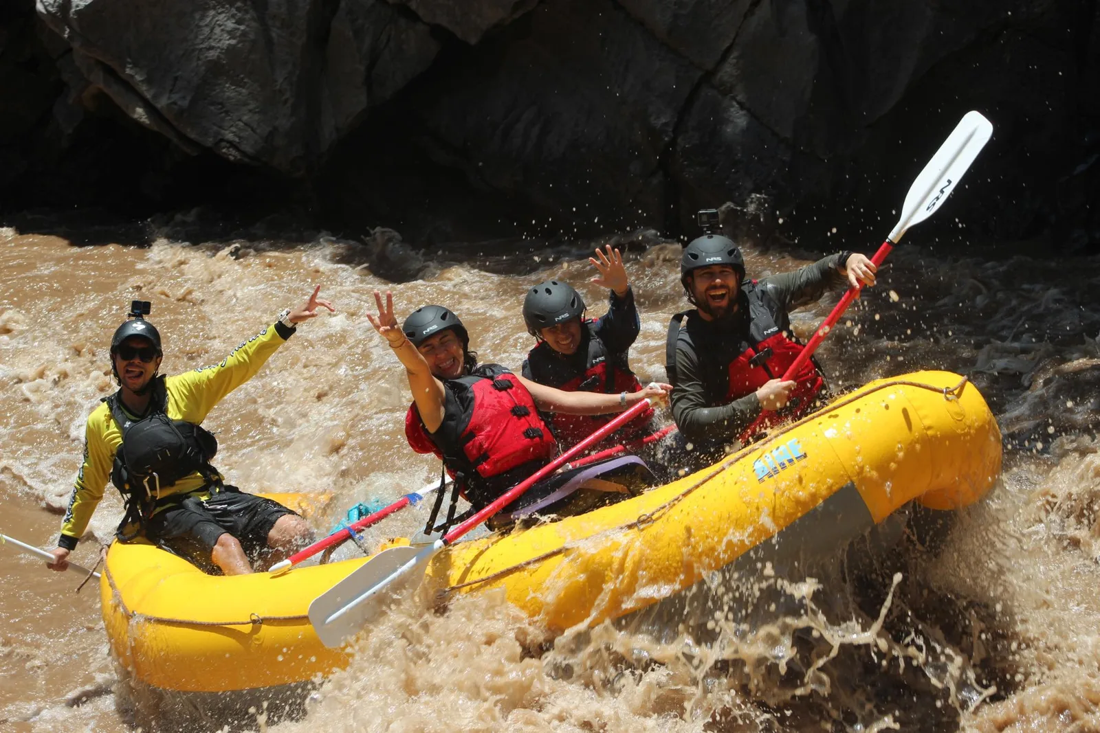 Rafting en rápidos